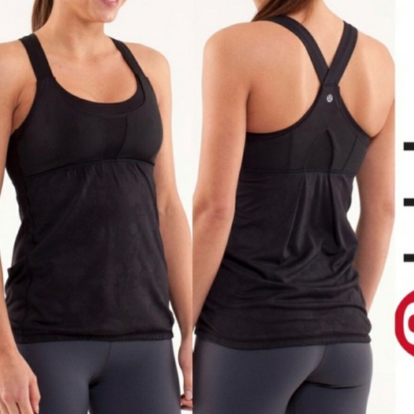 lululemon athletica Tops - Lululemon "Stuff Your Bra" tank. Sz. 4